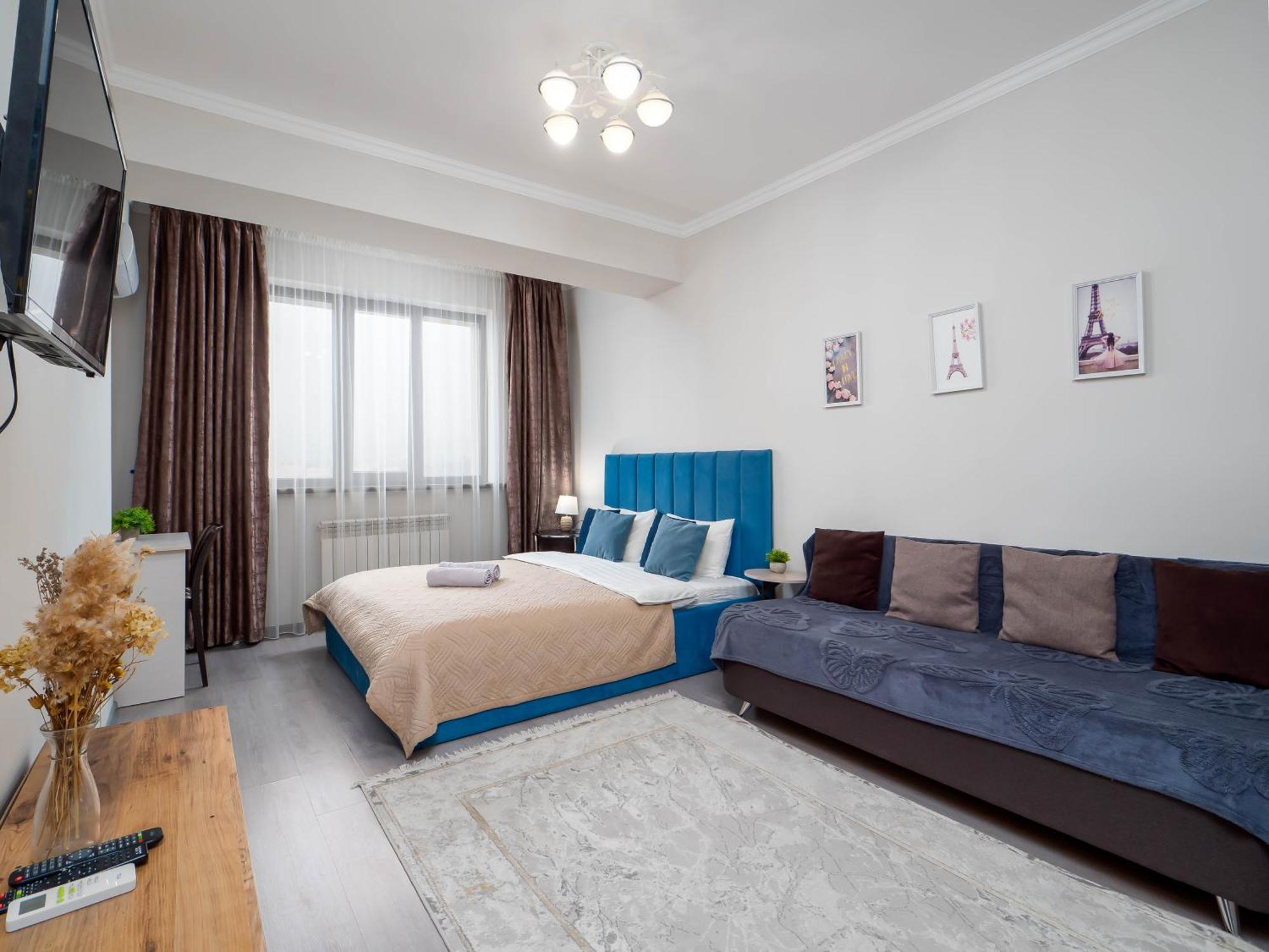 Appartments " Zhetysu-4" อัลมาตี ภายนอก รูปภาพ